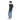 Playera Oversized Henley para Hombre Quarry #color_negro