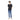 Playera Oversized Henley para Hombre Quarry #color_negro