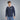 Sudadera Rugby con Cuello Polo para Hombre Quarry #color_azul-marino