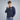 Sudadera Rugby con Cuello Polo para Hombre Quarry #color_azul-marino