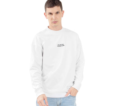 SUDADERA PARA HOMBRE ESTAMPADA CON CUELLO REDONDO QUARRY