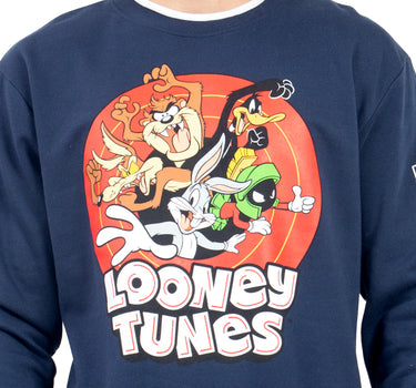 SUDADERA PARA HOMBRE ESTAMPADA LOONEY TUNES DOBLE CUELLO QUARRY