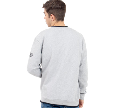 SUDADERA PARA HOMBRE ESTAMPADO TAZ SMASH DOBLE CUELLO QUARRY