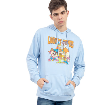 SUDADERA PARA HOMBRE HOODIE ESTAMPADA LOONEY TUNES QUARRY