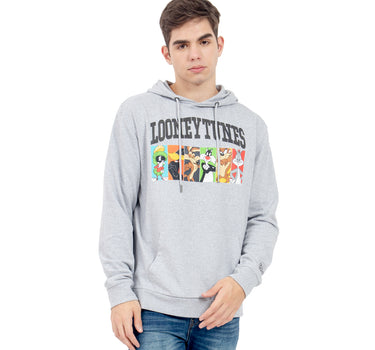 SUDADERA PARA HOMBRE HOODIE ESTAMPADA LOONEY QUARRY