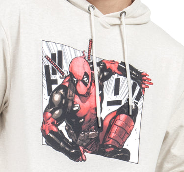 SUDADERA PARA HOMBRE ESTAMPADA DEADPOOL HODDIE QUARRY