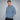 Sudadera Hoodie con Estampado para Hombre Quarry #color_azul