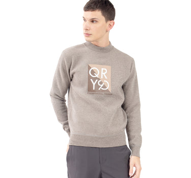 SUÉTER PARA HOMBRE CON ESTAMPADO QRY QUARRY