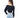 BLUSA CROP MANGA LARGA CON BOTONES PARA MUJER QUARRY
