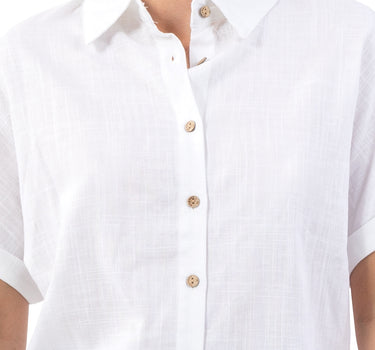 BLUSA CAMISERA DE LINO