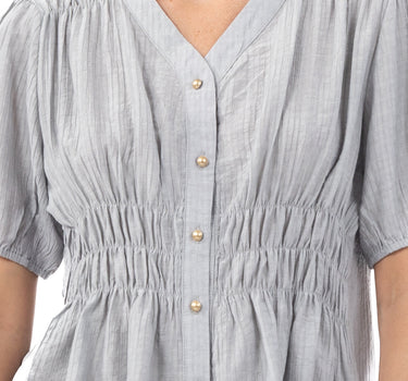BLUSA LIGERA FRUNCIDA