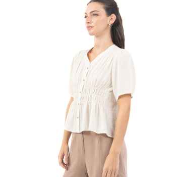 BLUSA LIGERA FRUNCIDA