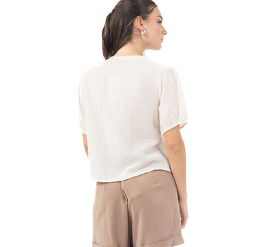 BLUSA LIGERA FRUNCIDA
