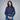 Blusa Crop con Jareta para Mujer Quarry #color_azul-marino