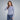 Blusa de Rayas con Botones para Mujer Quarry #color_azul-marino