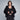 Abrigo Oversized con Capucha para Mujer Quarry #color_negro