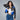 Chamarra Cropped con Parches para Mujer Quarry #color_azul