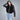 Chamarra Bomber con Peluche para Mujer Quarry #color_negro