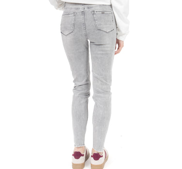 JEANS PARA MUJER SKINNY BÁSICO DESLAVADO QUARRY