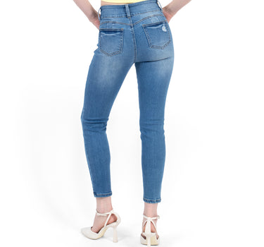 JEANS PREMIUM LEÓN PANAMA PARA MUJER QUARRY