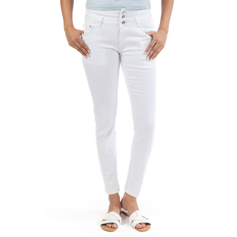 JEANS DENIM CORTE SKINNY