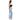 JEANS DENIM CORTE STRAIGHT CON 2 BOTONES