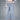Jeans Wide Leg Deslavado con Flecos para Mujer Quarry #color_bleach