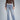 Jeans Straight de Mezclilla Stretch para Mujer Quarry #color_snow-wash