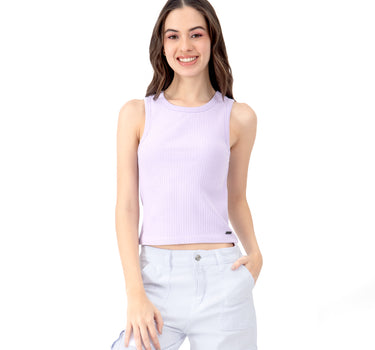 CROP TOP CON CANALES PARA DAMA QUARRY