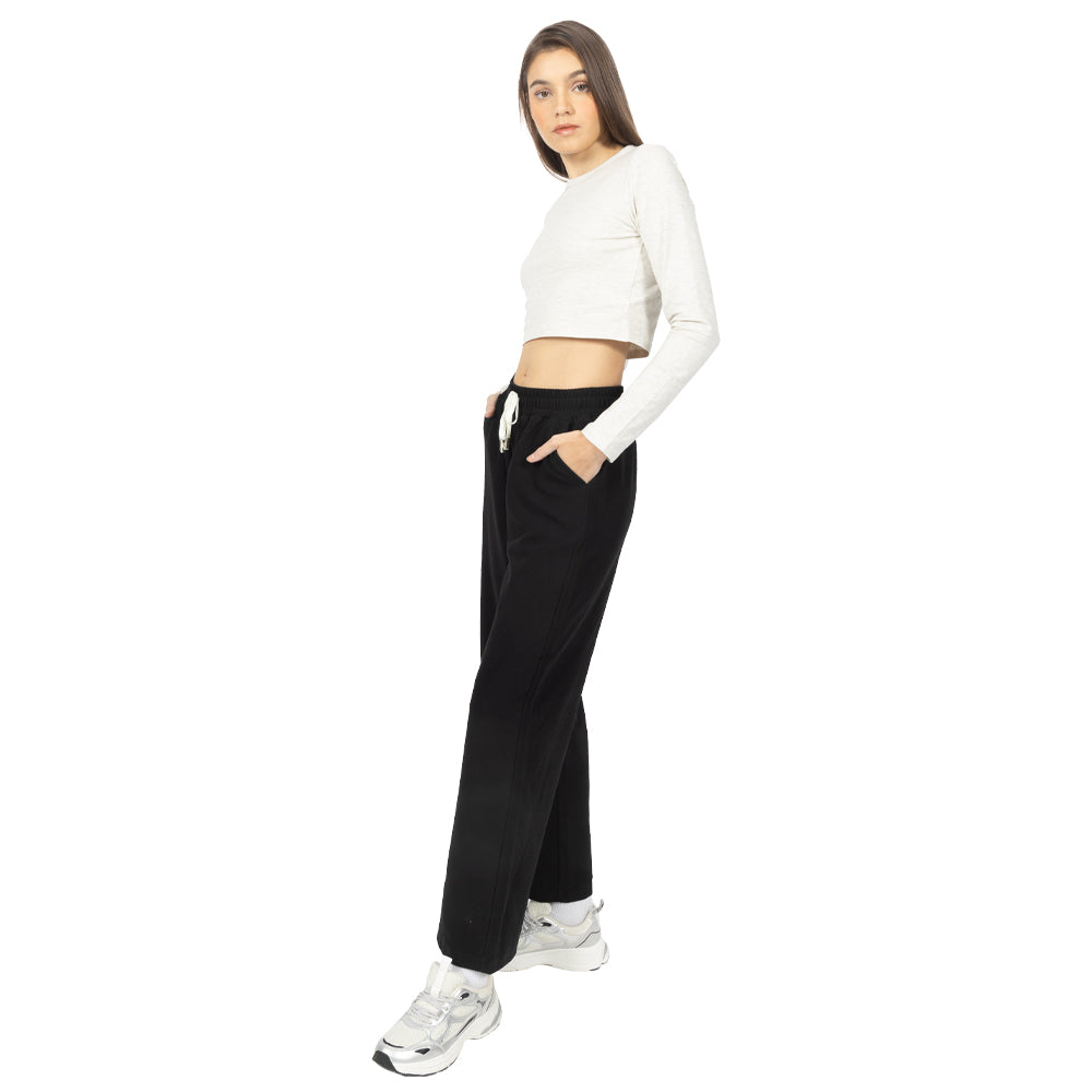 Playera Crop manga larga