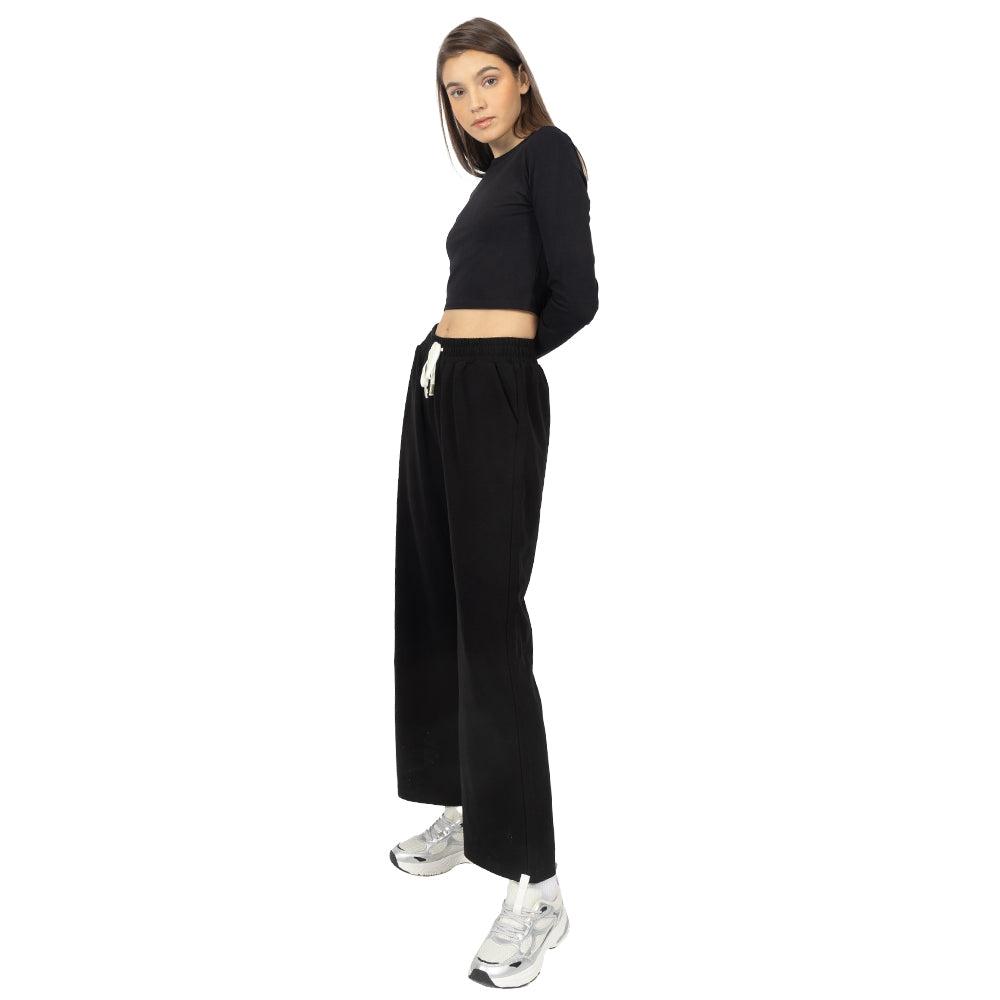 Playera Crop manga larga