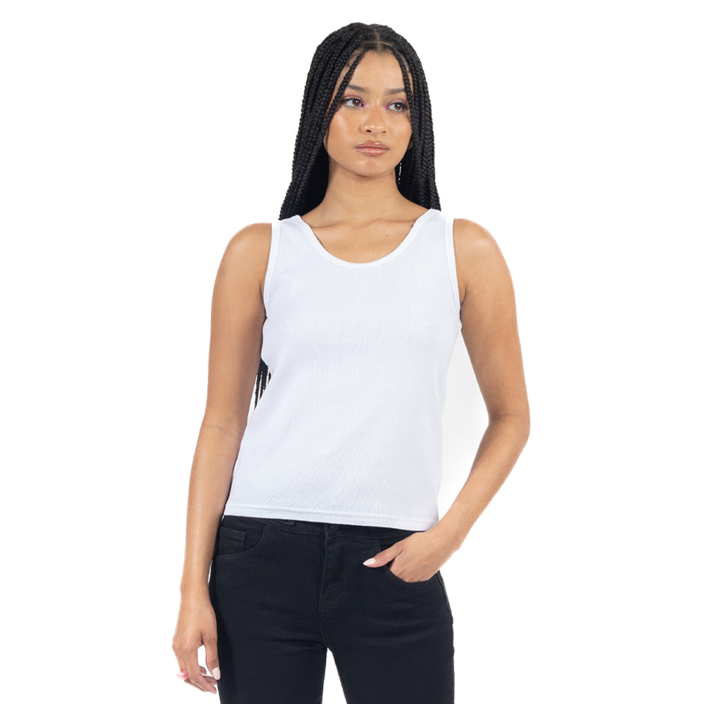 TANK TOP LISO CORTE RELAJAD
