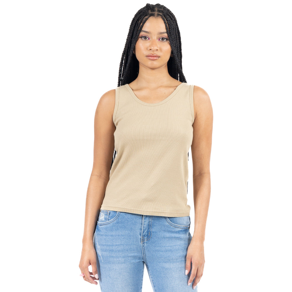 TANK TOP LISO CORTE RELAJAD