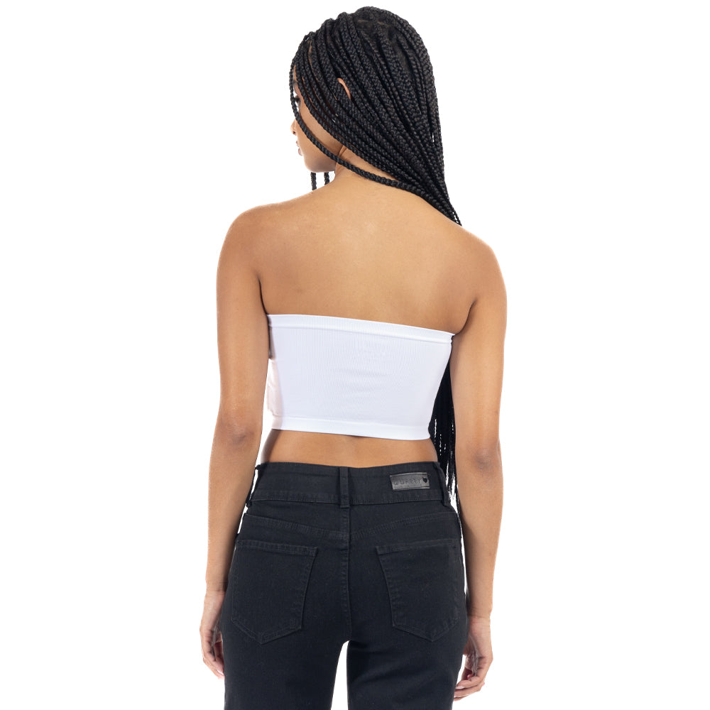 TOP STRAPLESS SEAMLESS LISO