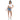Top Seamless de Cuello Redondo Blanco