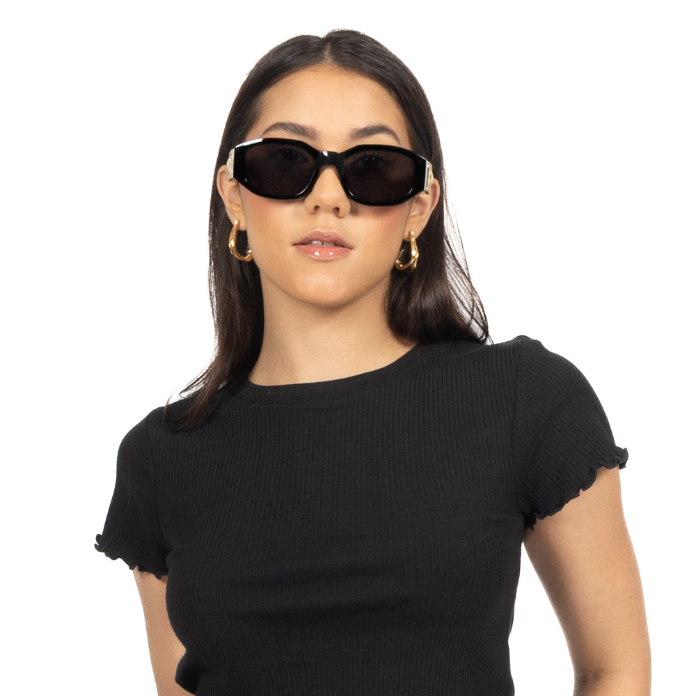 Playera Crop manga corta