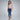 Playera Crop Henley de Rayas para Mujer Quarry #color_blanco