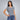 Playera Slim con Contraste para Mujer Quarry #color_gris