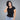 Playera Slim con Contraste para Mujer Quarry #color_negro