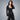 Body Manga Larga Cuello Cuadrado para Mujer Quarry #color_negro