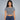 Playera Crop con Estampado para Mujer Quarry #color_gris