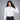 Sudadera Cropped con Cierre para Mujer Quarry #color_hueso