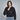 Sudadera Cropped con Cierre para Mujer Quarry #color_negro