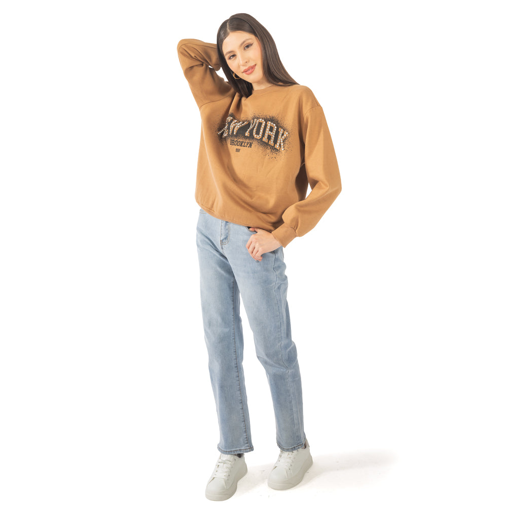 Sudadera estampada