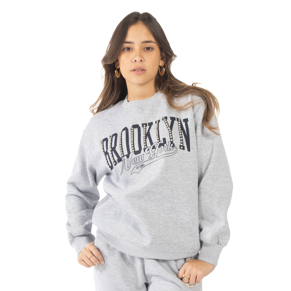 Sudadera estampada