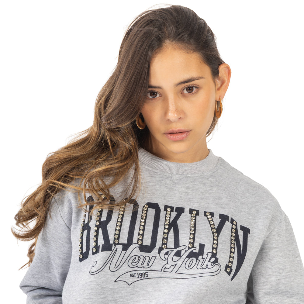 Sudadera estampada