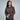 Sudadera con Letras de Pedrería para Mujer Quarry #color_cafe