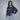 Sudadera con Cuello Polo para Mujer Quarry #color_azul-marino