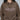Sudadera Cropped con Cierre para Mujer Quarry #color_cafe