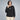 Sudadera Oversized con Bordado para Mujer Quarry #color_negro